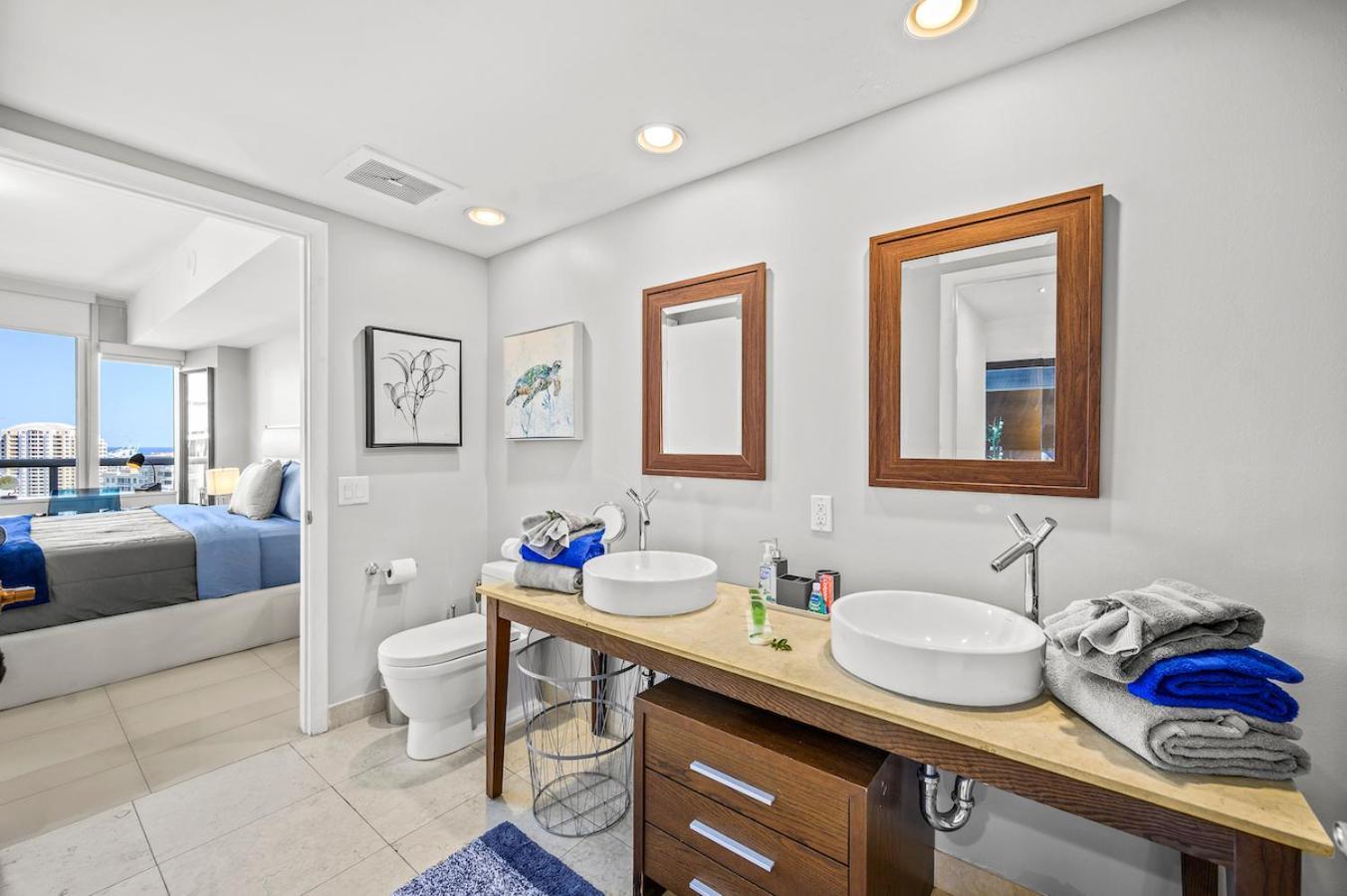 *Iconic W Icon Condo/ Pool&Waterviews*Freespa* 迈阿密 外观 照片
