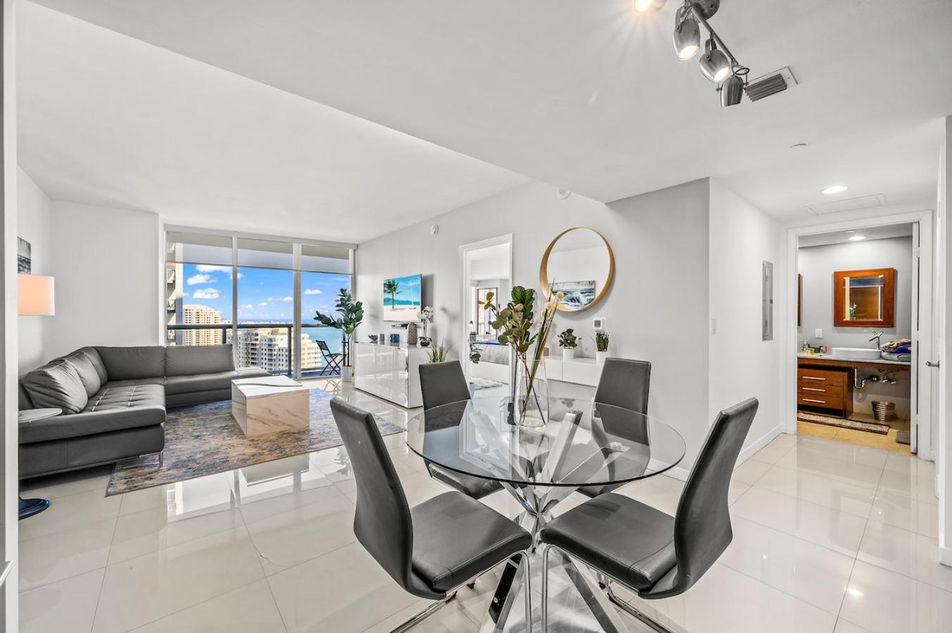 *Iconic W Icon Condo/ Pool&Waterviews*Freespa* 迈阿密 外观 照片