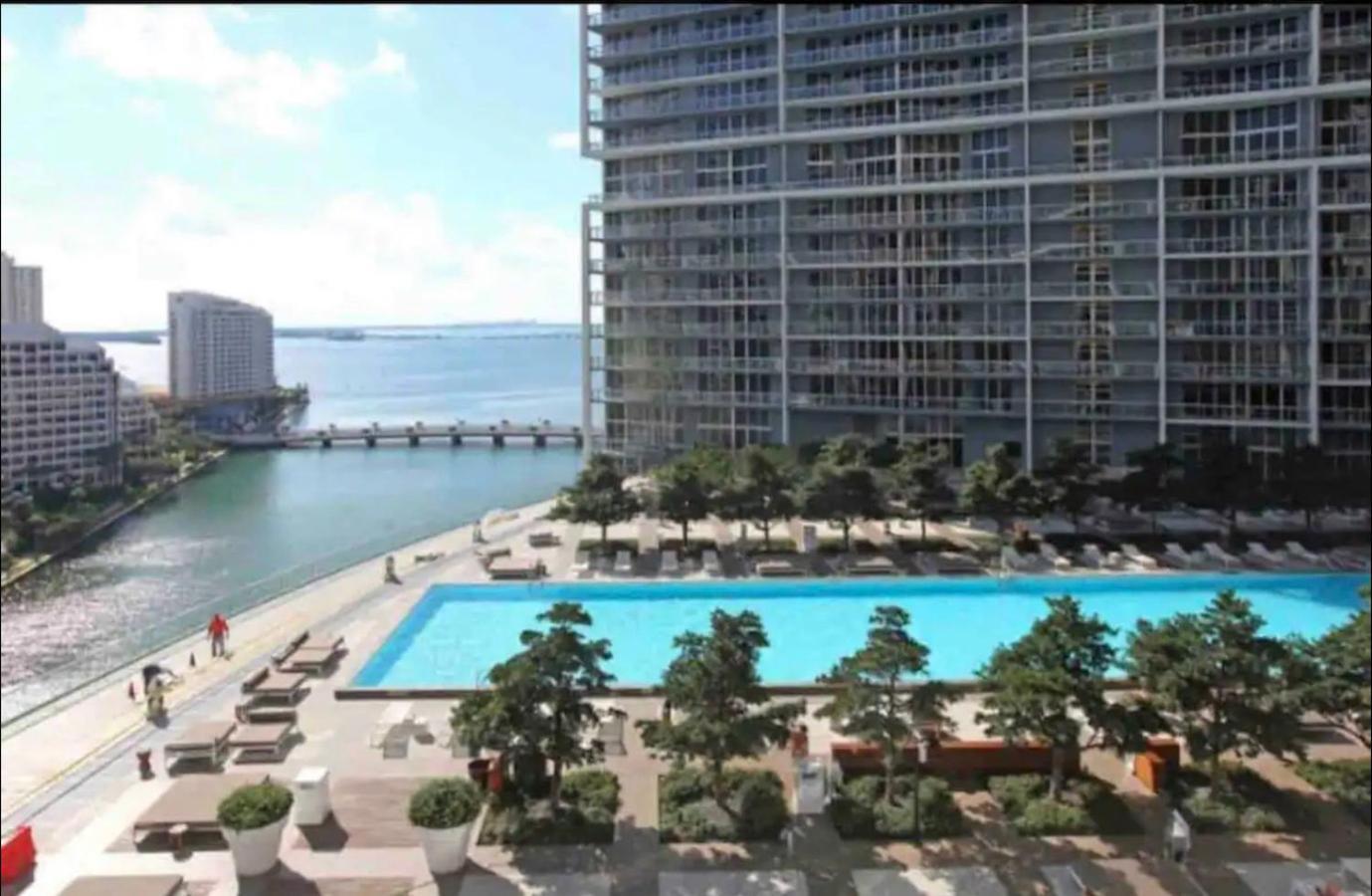 *Iconic W Icon Condo/ Pool&Waterviews*Freespa* 迈阿密 外观 照片